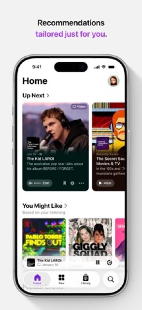 Apple Podcasts — App Store screenshot 1