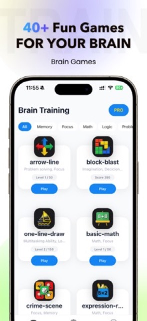 IQ Elevate - Brain Training — App Store screenshot 4